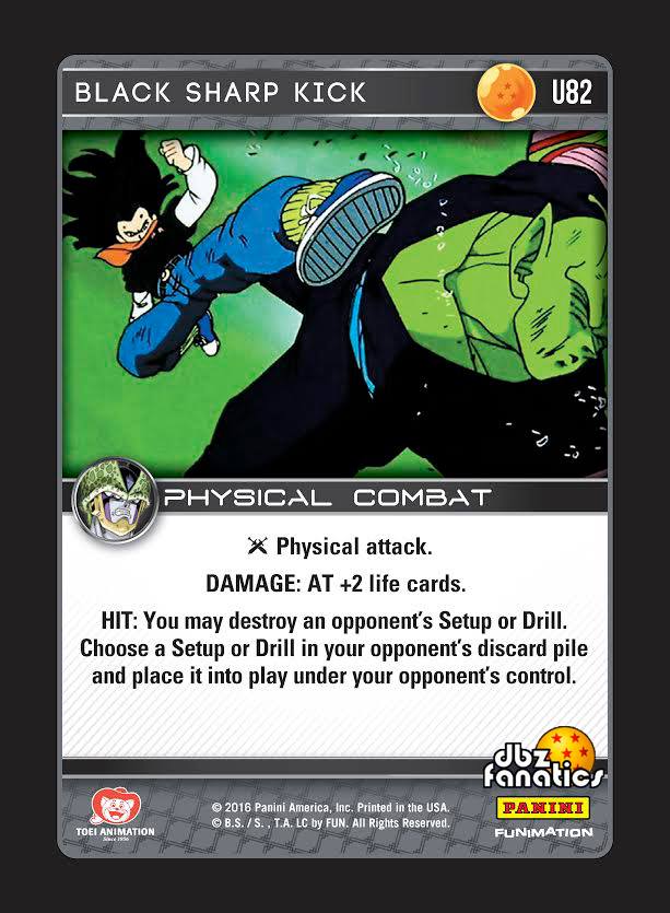 Black Sharp Kick (FOIL)